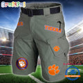 NCAA Clemson Tigers Sport Team Military Tactical Shorts