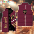 NCAA Cleveland Cavaliers Sport Team Personalized Sleeveless Down Puffer Jacket