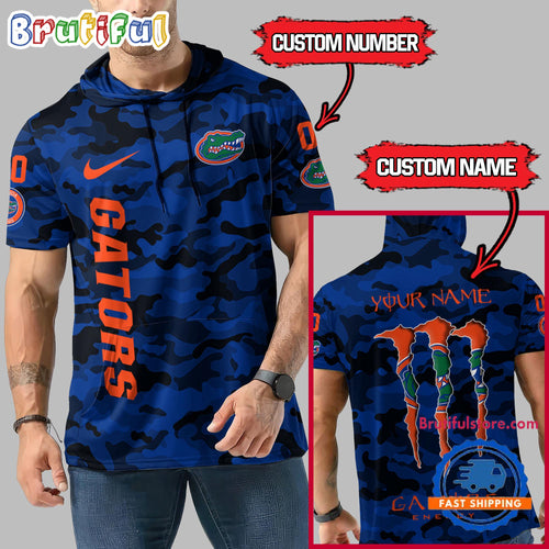 NCAA Florida Gators Special Camo Sleeveless Hoodie Design