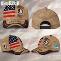 NCAA Florida State Seminoles Sport Team Pesonalized American Flag Baseball Cap
