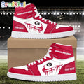 NCAA Georgia Bulldogs Sport Team Personalized Air Jordan 1 Hightop Shoes