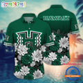 NCAA Hawaii Rainbow Warriors Flower Tropical Summer Beach Hawaiian Shirt