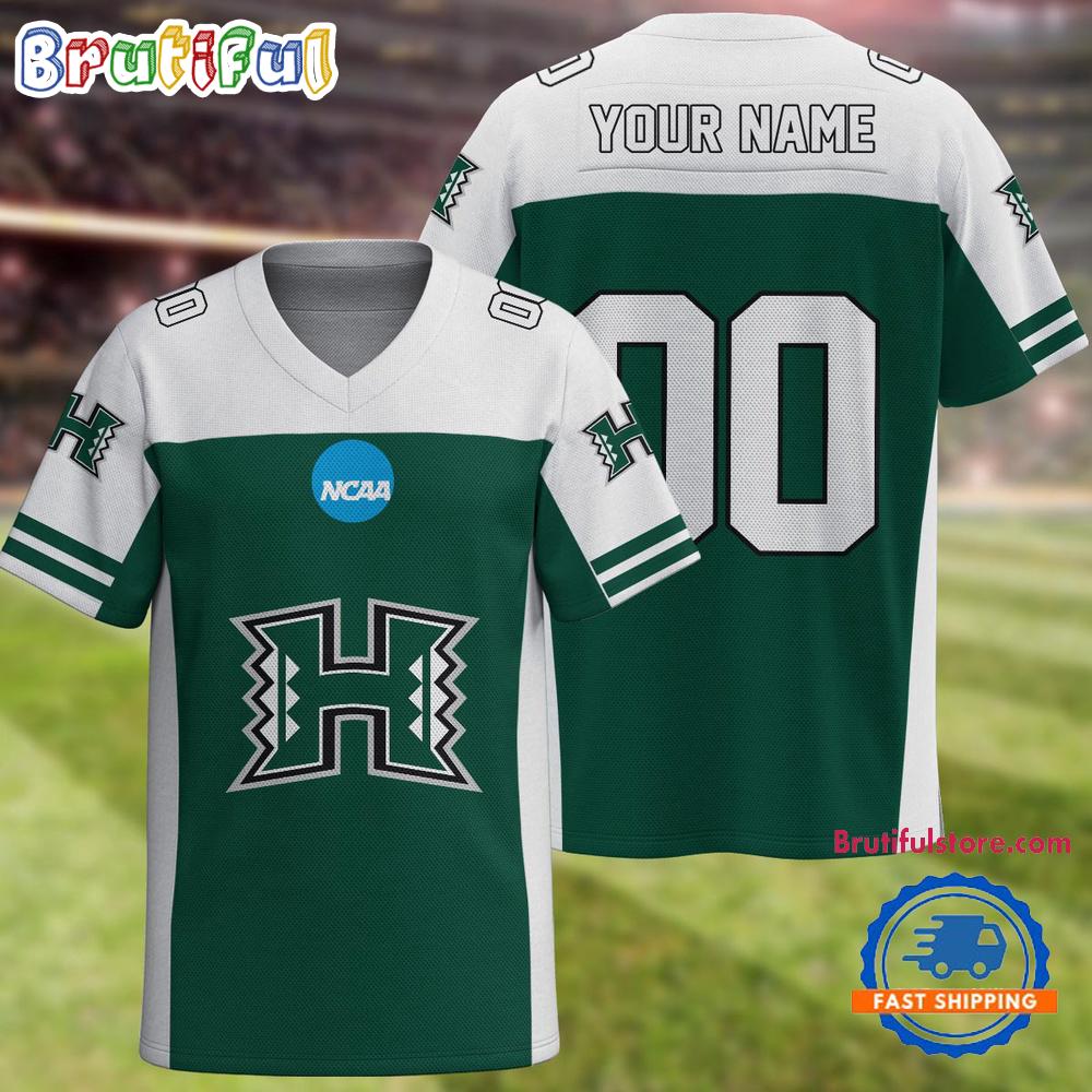 NCAA Hawaii Rainbow Warriors Sport Team New Season Personalized Football Jersey