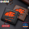 NCAA Illinois Fighting Illini Sporty Custom Men’s Leather Wallet