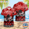 NCAA Indiana Hoosiers Palm Tree Hawaiian Shirt