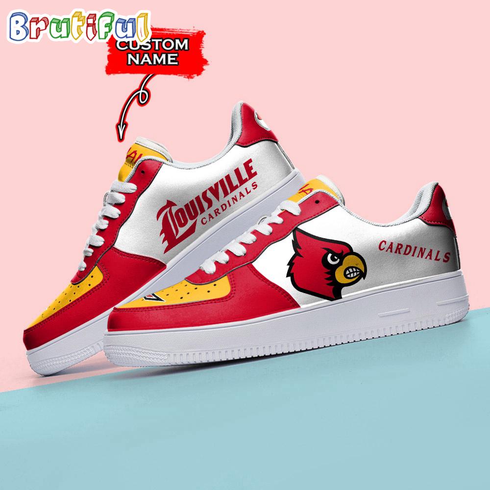 NCAA Louisville Cardinals Sporty Air Force 1 Shoes Sneaker