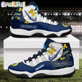 NCAA Michigan Wolverines Sport Logo Team Personalized Air Jordan 11 Shoes