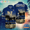 NCAA Navy Midshipmen Palm Tree Tropical Summer Beach Hawaiian Shirt