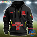 NCAA NC State Wolfpack Heavy Hoodie, Sporty Quarter Zip Hoodie