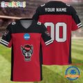 NCAA NC State Wolfpack Sport Team New Season Personalized Football Jersey
