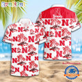 NCAA Nebraska Cornhuskers Sporty Aloha Summer Hawaiian Shirt