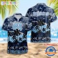 NCAA North Carolina Tar Heels Palm Tree Hawaiian Shirt