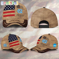 NCAA North Carolina Tar Heels Sport Team Pesonalized American Flag Baseball Cap