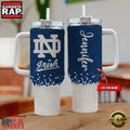 NCAA Notre Dame Fighting Irish Custom Name Stanley Diamond Tumbler 40oz