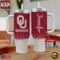 NCAA Oklahoma Sooners Custom Name Stanley Diamond Tumbler 40oz