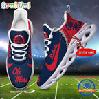 NCAA Ole Miss Rebels New Season Design Max Soul Shoes Sport Sneaker