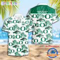 NCAA Oregon Ducks Sporty Aloha Summer Hawaiian Shirt