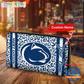 NCAA Penn State Nittany Lions Leopard Women’s Zip Around Wallet, Sporty Women’s Wallet