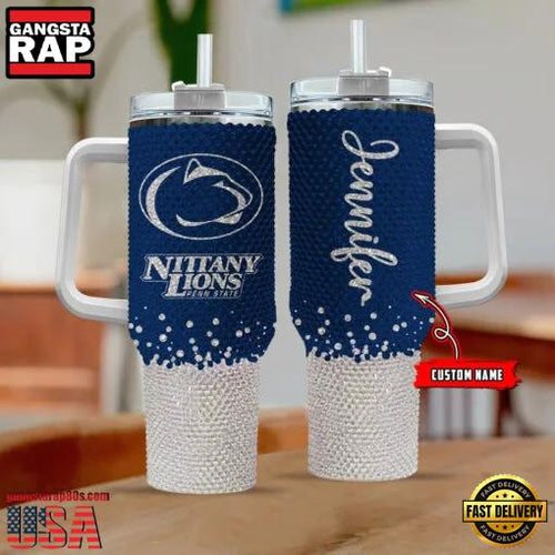 NCAA Penn State Nittany Lions Custom Name Stanley Diamond Tumbler 40oz