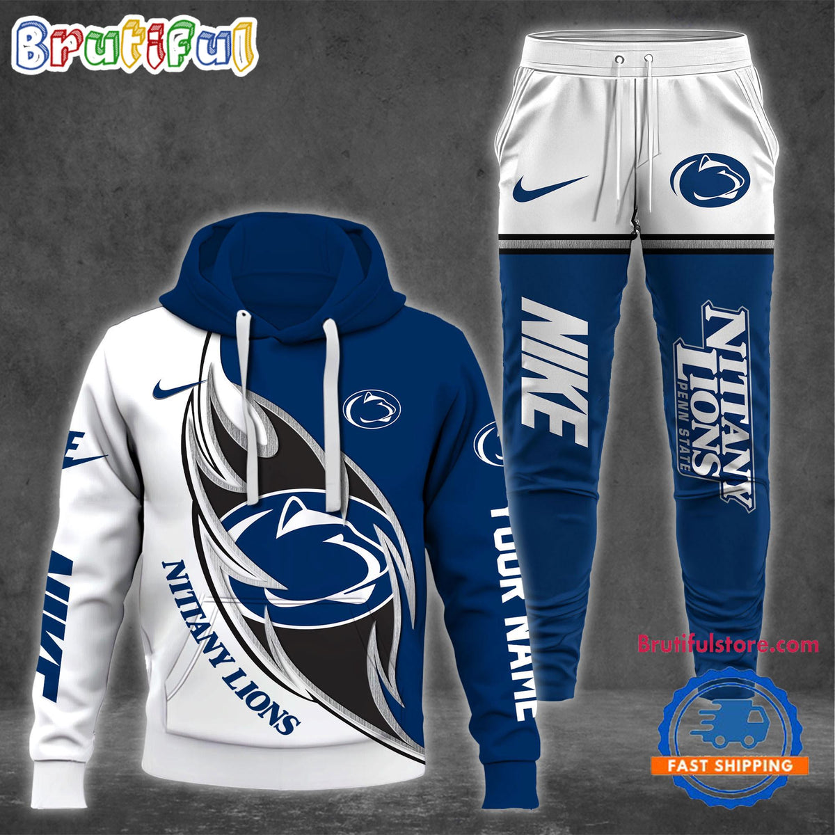 NCAA Penn State Nittany Lions Special Sport Team Design Hoodie And Pants