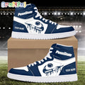 NCAA Penn State Nittany Lions Sport Team Personalized Air Jordan 1 Hightop Shoes