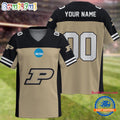 NCAA Purdue Boilermakers Sport Team New Season Personalized Football Jersey