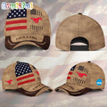 NCAA SMU Mustangs Sport Team Pesonalized American Flag Baseball Cap