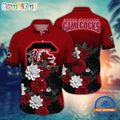 NCAA South Carolina Gamecocks Flower Tropical Summer Beach Hawaiian Shirt