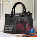 NCAA South Carolina Gamecocks Forever Not Just When We Win Leather Hand Bag
