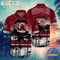 NCAA South Carolina Gamecocks Palm Tree Tropical Summer Beach Hawaiian Shirt