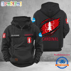 NCAA Stanford Cardinal Sport Team Design Logo Name Cargo Hoodie