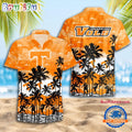 NCAA Tennessee Volunteers Palm Tree Hawaiian Shirt