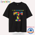 NCAA Tennessee Volunteers Special Autism Awareness It’s Ok To Be Different T-Shirt