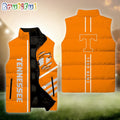 NCAA Tennessee Volunteers Sport Team Personalized Sleeveless Down Puffer Jacket