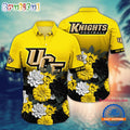 NCAA UCF Knights Flower Tropical Summer Beach Hawaiian Shirt