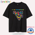 NCAA West Virginia Mountaineers Special Autism Awareness It’s Ok To Be Different T-Shirt