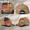 NCAA West Virginia Mountaineers Sport Team Pesonalized American Flag Baseball Cap