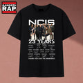 NCIS 23 Years 2003 2026 Cast Signatures Thank You For The Memories T Shirt, Music 2D Shirt