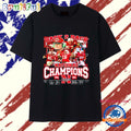 Nebraska Cornhuskers Back 2 Back 1994 1995 National Champs Signature T Shirt