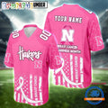 Nebraska Cornhuskers NCAA Breast Cancer Awareness Month 2026 Football Jersey