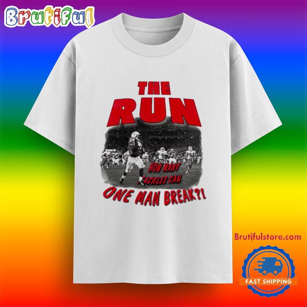 Nebraska Football the Run One Man Break Shirt