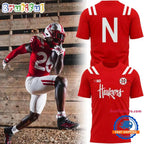 Nebraska Huskers Football 2026 Uniform Hoodie T-Shirt