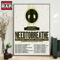 Needtobreathe The Barely Elegant Acoustic Tour May 2025 Poster Canvas Art
