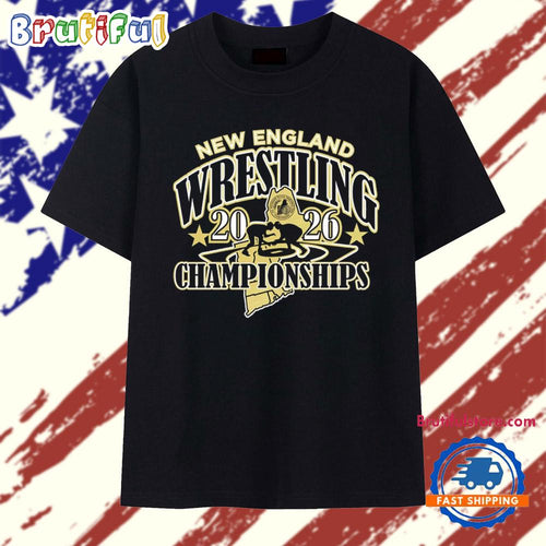 New England NECSSPA Wrestling Championships 2026 logo T Shirt