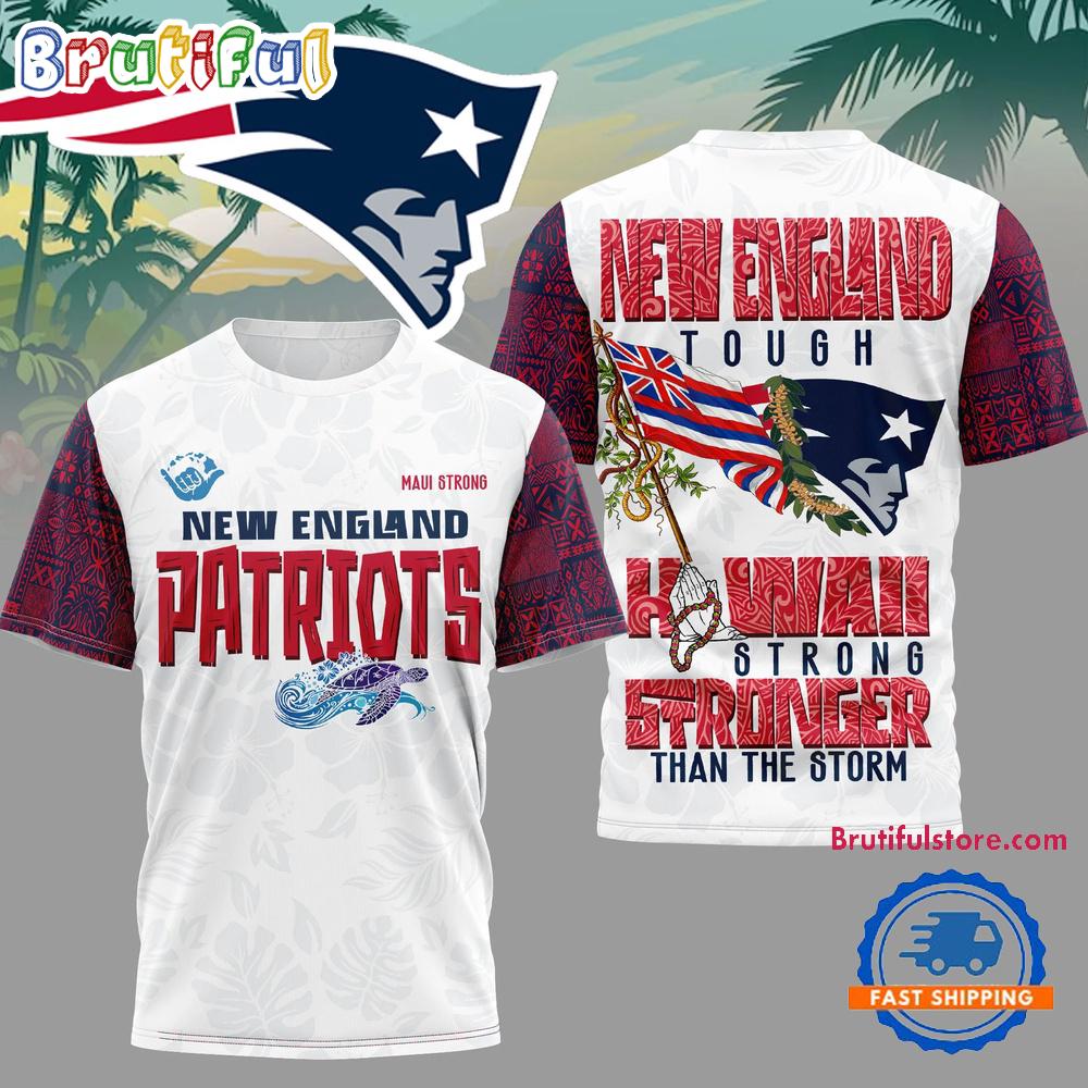 New England Patriots 2026 NFL Hawaii Strong Limited Edition 3D Shirt