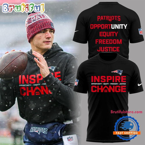 New England Patriots 2026 NFL Inspire Change 3D Shirt