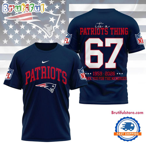 New England Patriots 2026 NFL Legacy Limited Edition 3D Shirt