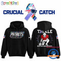 New England Patriots Crucial Catch Intercept Cancer 2026 Hoodie
