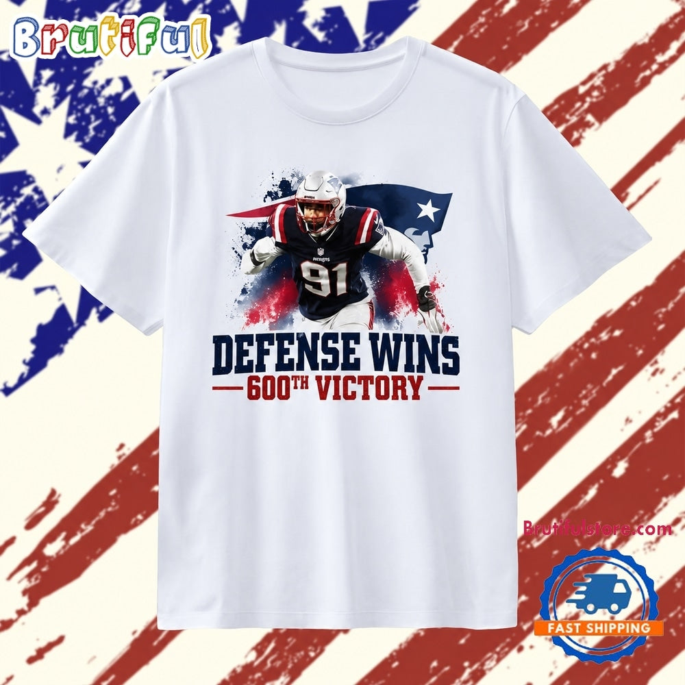 New England Patriots Defense Wins 600th Victory T Shirt