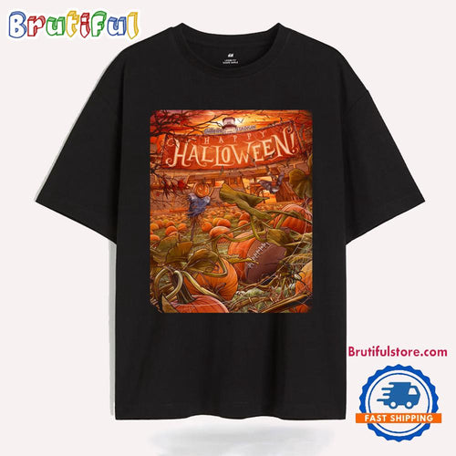 New England Patriots Happy Halooween Pats Nation New Design T Shirt